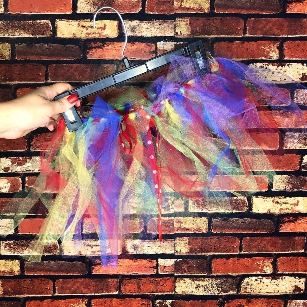 5 for $25🔥3M Girl's Handmade Rainbow Tutu